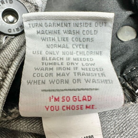 Torrid Denim Jeggings Womens 18R Gray 3 Button and Zip Fly Pockets - Picture 5 of 8